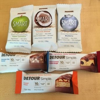 Gluten-free bars from Detour Bars